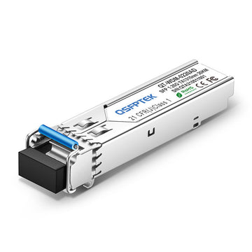Dell SFP-GE-BX20-1310 Compatible 1000BASE-BX BiDi SFP 1310nm-TX/1550nm-RX 20km Transceiver Module